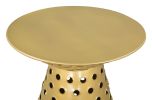 Proton Side Table Gold
