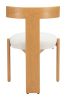 Tiana Dining Chair Natural & Beige