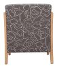 Runa Accent Chair Gray & Natural