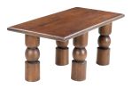 Split Coffee Table Brown