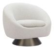 Modan Swivel Chair Misty Gray