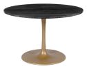 Taj Dining Table Black & Gold