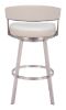 Bantry Swivel Barstool White