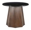 Aipe Accent Table Black & Brown