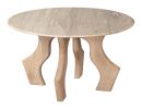 Eda Coffee Table White & Natural