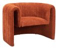Viana Accent Chair Burnt Orange