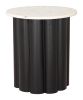 Slika Side Table White & Black