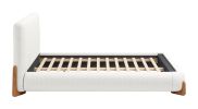 Baris Queen Bed Ivory