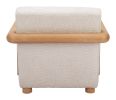 Subliem Accent Chair Cotton White