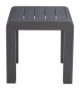 Rolig Side Table Black