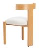 Tiana Dining Chair Natural & Beige