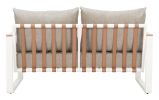 Welt Sofa Taupe & White