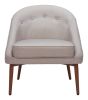 Carter Accent Chair Gray