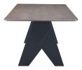 Lisse Rectangular Dining Table Espresso