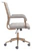 Auction Office Chair Gray