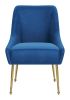 Maxine Dining Chair Navy Blue & Gold