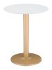 Alto Bistro Table White & Gold