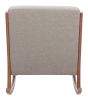 Hady Rocking Chair Gray