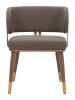Brew Dining Chair Brown & Walnut