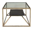 Ranol Coffee Table Brass
