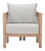 Leto Armchair Gray