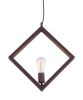 Rotorura Ceiling Lamp Rust