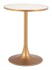 Bite Bistro Table Beige & Gold