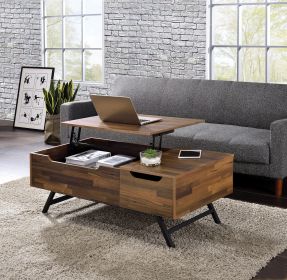Throm Walnut Finish Coffee Table w/Lift Top