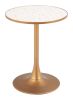 Bite Bistro Table Beige & Gold