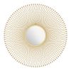 Glow Round Mirror Gold