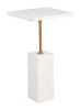 Naht Side Table White