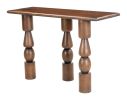Split Console Table Brown