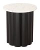 Slika Side Table White & Black