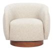 Vinta Swivel Chair Beige