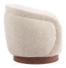 Vinta Swivel Chair Beige
