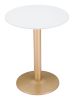 Alto Bistro Table White & Gold