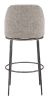 Nordhavn Swivel Barstool Gray