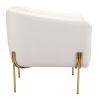 Micaela Armchair Ivory