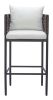 Palm Paradise Barstool Gray