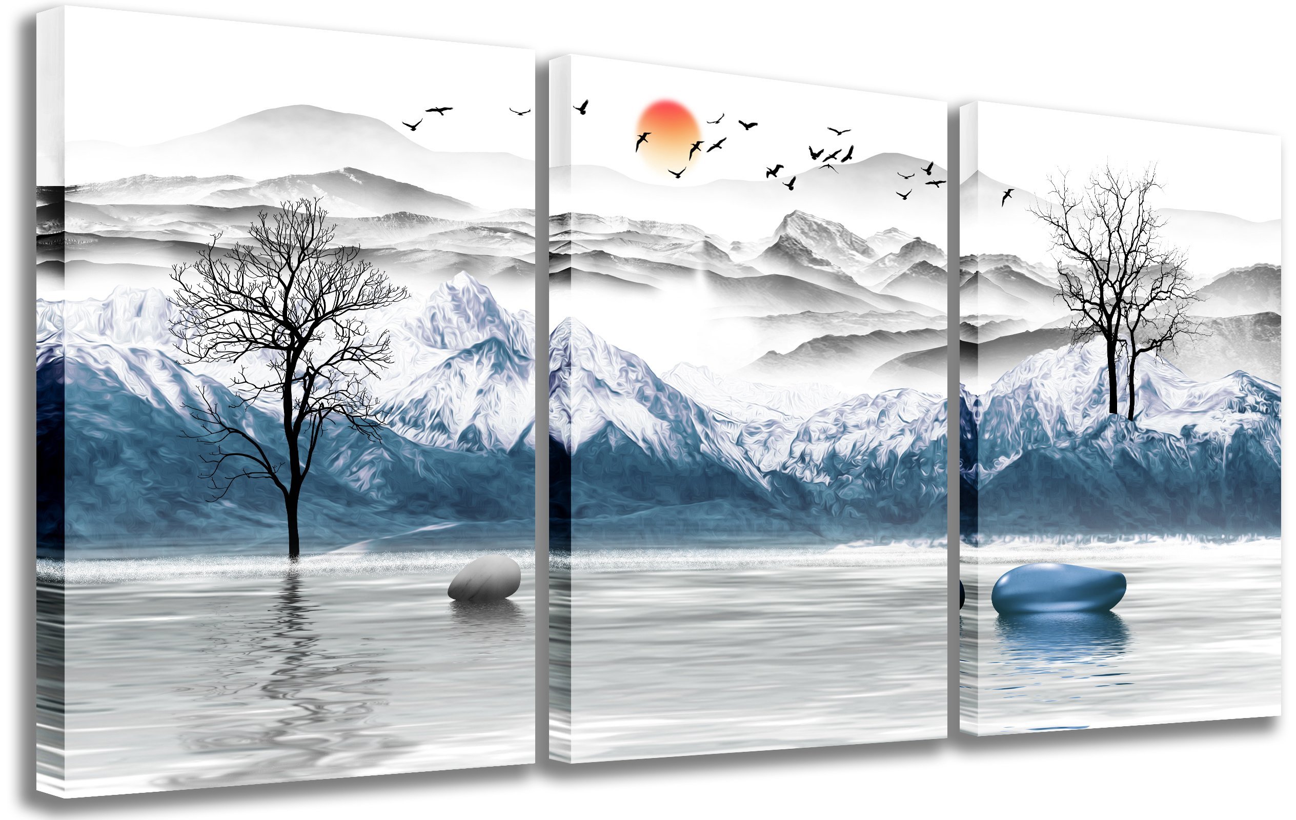 Mountain Wall Art Landscape Canvas Wall Art for Living Room Nature Canvas Pictures Prints Painting Framed Artwork Modern Wall Decor Bedroom Bathroom O Mountain Wall Art Landscape Canvas Wall Art for Living Room Nature Canvas Pictures Prints Painting Framed Artwork Modern Wall Decor Bedroom Bathroom O