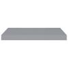 Floating Wall Shelves 4 pcs Gray 23.6"x9.3"x1.5" MDF