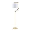 Angular Arched Metal Floor Lamp
