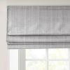 Basketweave Total Blackout Roman Shade