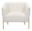Micaela Armchair Ivory