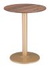 Alto Bistro Table Brown & Gold