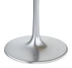 Metropolis Dining Table Gray & Silver