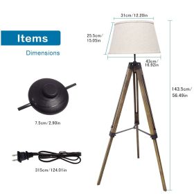 Depuley Nordic Vertical Gold USB Charging Floor Lamp Pole Floor Light Drum Shade Simple Luminaire for Bedroom Living Room Office (Color: 110-120V, Lampshade Color: style 3)
