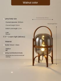 Cole Cestita Floor Lamp Art Modern Simple Led Wood Light Living Room Study Bedroom Bedside Lamp Home Restaurant Decoration Light (Color: US Plug, Lampshade Color: big C)