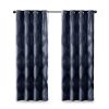 Ogee Knitted Jacquard Total Blackout Curtain Panel(Only 1 Pc Panel)