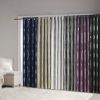 Ogee Knitted Jacquard Total Blackout Curtain Panel(Only 1 Pc Panel)